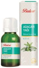 Balen Adaçayı (Acı Elma) Yağı (Distilasyon) 20 ML