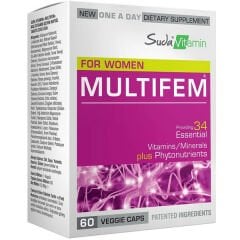 Suda Vitamin Multifem Multivitamin 60 Kapsül