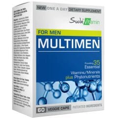 Suda Vitamin Multimen Mens Multivitamin 60 Kapsül