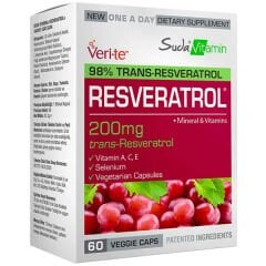 Suda Vitamin Resveratrol 60 Kapsül