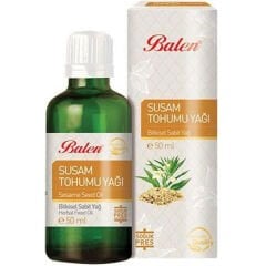 Balen Susam Tohumu Yağı (Soğuk Pres) 50 ML