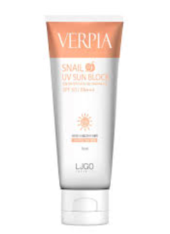 Verpia Snail Içeren Yapışkan His Bırakmayan Leke Karşıtı Spf50+ Pa+++ Uva&uvb Multi Sun Güneş Kremi