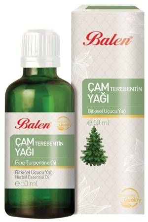 Balen Çam Terebentin Yağı (Distilasyon) 50 ML