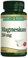 Nature's Bounty Magnesium 250 mg 60 Tablet