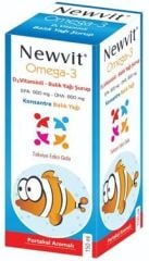 Newvit Omega-3 D3 Vitaminli Şurup 150 ml