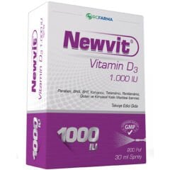 Newvit Vitamin D3 1000 IU Sprey 30 ml