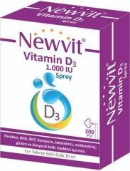 Newvit Vitamin D3 1000 IU Sprey 30 ml