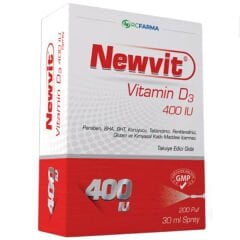 Newvit Vitamin D3 400 IU Sprey 30 ml