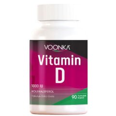 Voonka Vitamin D 90 Yumuşak Kapsül