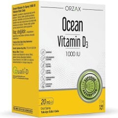 Ocean Vitamin D3 Sprey 1000 IU 20 ml
