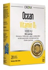 Ocean Vitamin D3 Sprey 1000 IU 20 ml