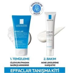La Roche Posay Effaclar Yağlı ve Akneye Eğilimli Ciltler İçin Tanışma Kiti