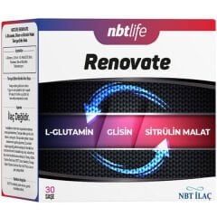 Nbt Life Renovate Takviye Edici Gıda 30 Saşe
