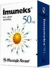 Imuneks Beta Glukan 50 mg 40 Kapsül