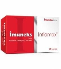 İmuneks İnflamax Optimize Zerdeçöp (Curcumin) İçeren 60 Kapsül
