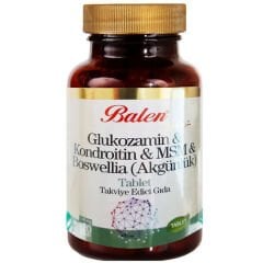 Balen Glukozamin ve Kondroitin ve Msm 120 Kapsül