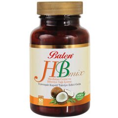 Balen H ve B Mix (Hindistan Cevizi & Biberiye Yağı) 650 mg x 60 Kapsül