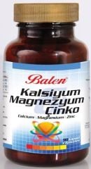 Balen Kalsiyum Magnezyum Çinko 90 Kapsül
