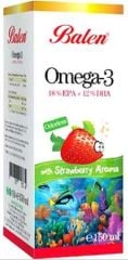 Balen Omega 3 Çilek Aromalı Balık Yağı 150 ml
