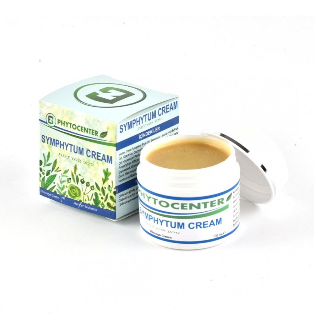 Phytocenter SYMPHYTUM CREAM Bel ve Boyun Bölgesi Masaj Kremi 100 ml