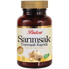 Balen Sarımsak Yağı 100 Yumuşak Kapsül