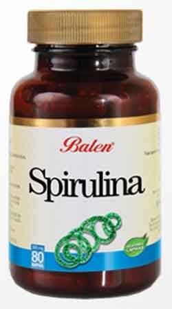 Balen Spirulina 80 Kapsül