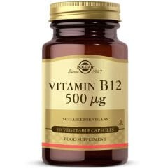 Solgar Vitamin B12 500 mcg 50 Kapsül