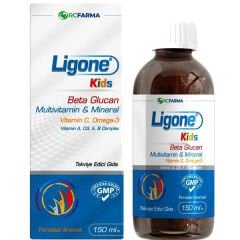Ligone Kids Beta Glucan Omega 3 Şurup 150 ml